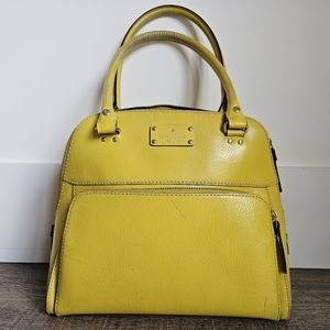 Kate Spade Medium Bright Yellow Purse